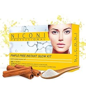 NICONI Facial Kit for Acne Prone Skin & Oil Control | Facial Kit for ...