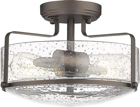 Semi Flush Mount Ceiling Light, HWH Farmhouse Close India | Ubuy