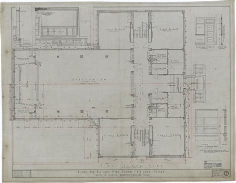 Big Lake High School: First Floor Plan - Part 1 of 2 - The Portal to ...