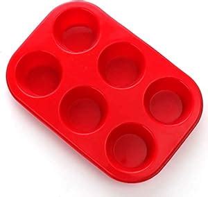 MA SONS Silicone muffing Tray 6 pc : Amazon.in: Home & Kitchen
