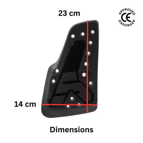 Safetech Viscoflex Armour Insert - Level 2 - Chest - One Pair ...