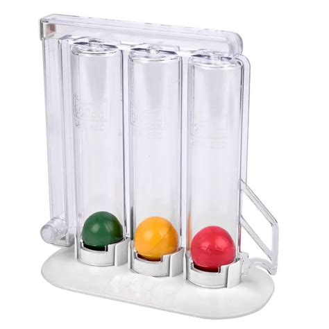 Doctist 3 Ball Lung Exerciser Respiratory Spirometer for Breathing ...