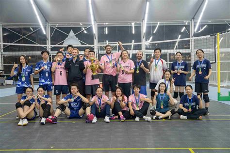 Staff Team Won 1st Volleyball Intramural Championship - Athletics ...