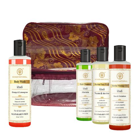 Buy Khadi Natural Herbal Hair Oil, Hair Shampoo, Face Wash, Body Wash ...