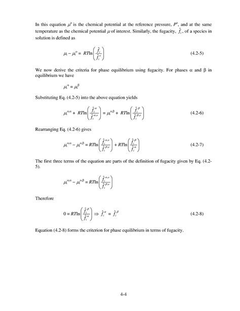 Chemical Engineering-10 - In this equation μ o is the chemical ...
