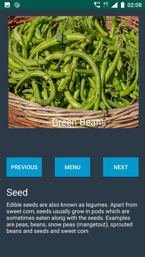 Types of Vegetables - App on Amazon Appstore