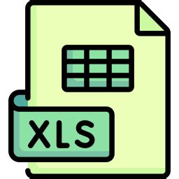 Lade kostenlose Excel Icons im PNG- und SVG-Format herunter
