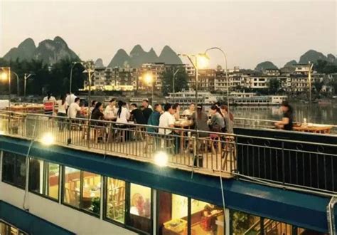 桂林旅游美食之漓水阁船餐厅,桂林旅游攻略