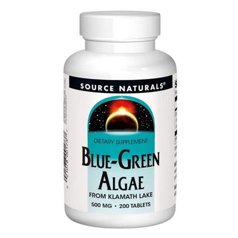 Buy Source Naturals Blue-Green Algae 500 MG 200 Tabs Online at low ...