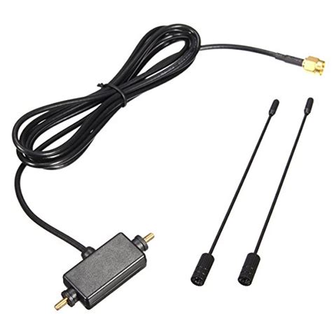 Machpro 5ft In Car Radio Digital TV Antenna with Amplifier DVB-T ISDB-T ...