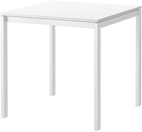 Ikea LINNMON/ADILS Acrylonitrile Butadiene Styrene Plastic Table (White ...