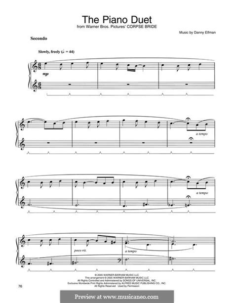 Image result for Corpse Bride Piano Sheet Music