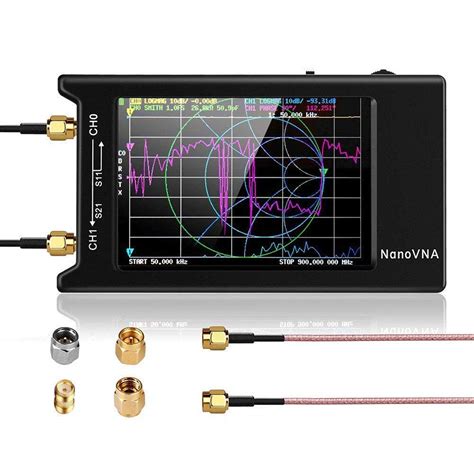 Upgraded NanoVNA-H Vector Network Analyzer 10KHz -1.5GHz Latest HW ...