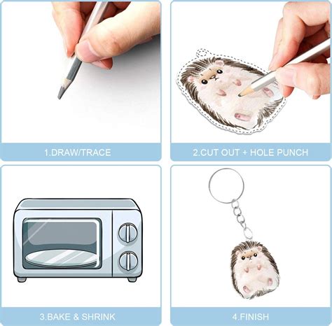 Warckon Shrink Plastic Sheets - Create Your Own India | Ubuy