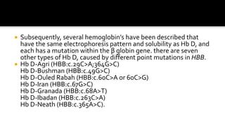Image result for Haemoglobin Disorders