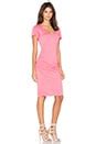 Velvet by Graham & Spencer Dina T Shirt Dress in Flamingo | REVOLVE