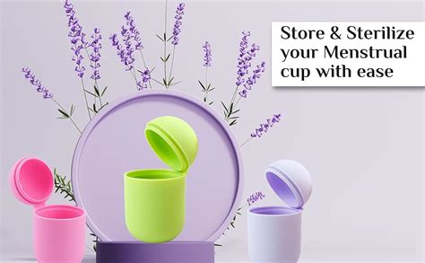 Senziwash Menstrual Cup Sterilizer Case | Easy-To-Use | Kills 99% Of ...
