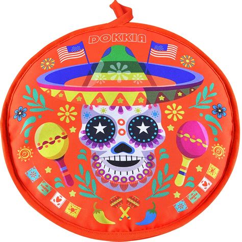 Buy LEONAL Tortilla Warmer Taco 12 Inch Insulated Pouch Cloth ...