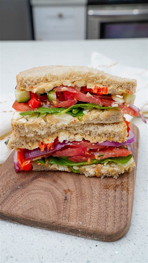 Panera Bread Mediterranean Veggie Sandwich Recipe | Couple in the Kitchen