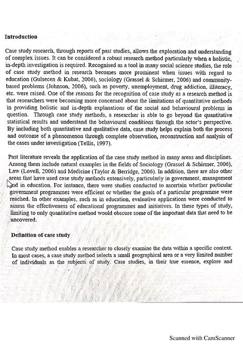 Casestudymethod 1 - explaining case study method - Statistical Methods ...