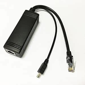 Swap International PoE Power Over ethernet Splitter Adapter 48V to 5V ...