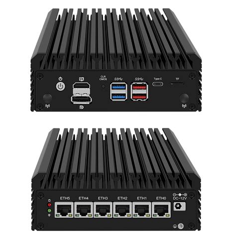 MOGINSOK Pfsense Router 6x2.5GbE with Inte 12th Core I3 1220P I5 I7 10