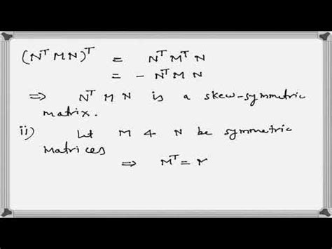 Matrix and Determinant - 2 Video Lecture - Algebra - Mathematics