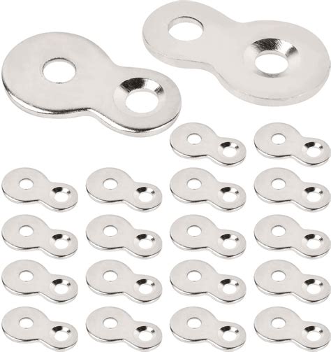 Amazon.com: 20Pcs Figure 8 Fastener,Iron Table Top Connector Desk Top ...