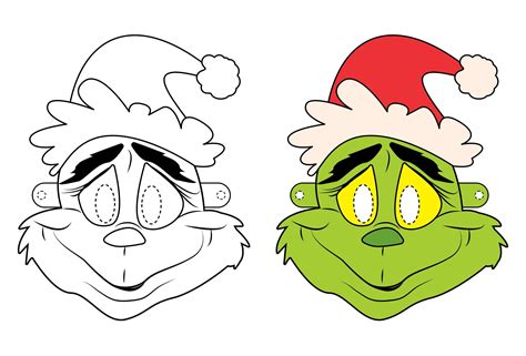 Grinch mask – Artofit