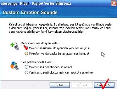 Messenger Plus! - İfade Sesleri