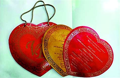 Jain Cards Wedding Cards for Marriage Invitation Lagan patrika Heart ...
