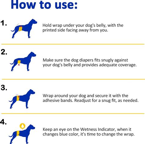 Dono Disposable Male Dog Diapers - 24 Pcs: Super India | Ubuy