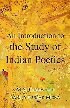 Buy An Introduction to the Study of Indian Poetics Book Online at Low ...