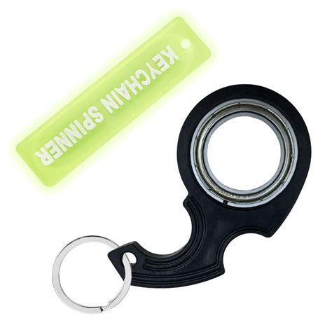 TecoKart® Spinner Keychain for Men, Ninja Spinning Keychain with ...
