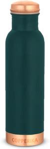 Flipkart.com | Copperika Pure Copper Water Bottle Camo Green With ...