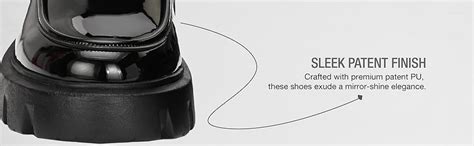 Leo Men’s Chunky Patent PU Casual Shoes Glossy Black Multi-Purpose Lace ...
