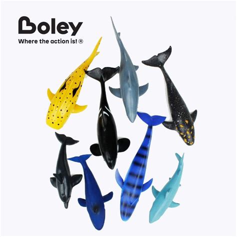 Boley Great Sea Creatures 8-Pack: 7-10 Soft Plastic India | Ubuy