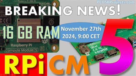 Raspberry Compute Module 5 的图像结果