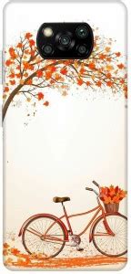 SAVETREE Back Cover for Poco X3, Tree, Cycle, Back cover - SAVETREE ...