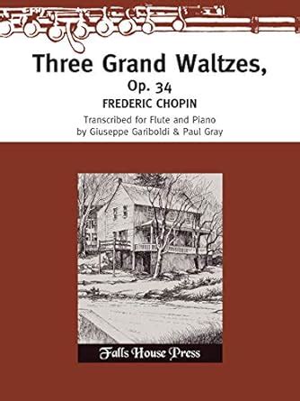 Three Grand Waltzes Op. 34 for Flute and Piano : Amazon.in: Books