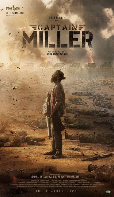 Dhanush’s 'Captain Miller' Film First-Look Poster Out