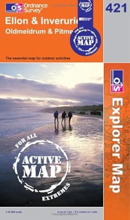 Buy Ellon and Inverurie: Sheet 421 (OS Explorer Map Active) Book Online ...