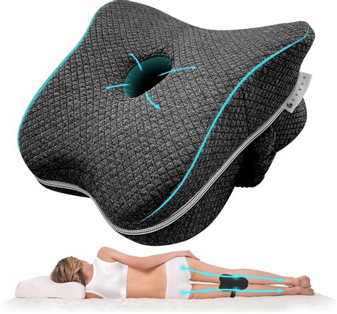Amazon.com: Knee Pillow for Side Sleepers Hip Pain, Between Knee Pillow ...