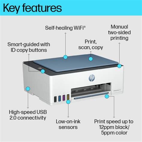HP Smart Tank 585 All-in-One Multi-function WiFi Color Ink Tank Printer ...