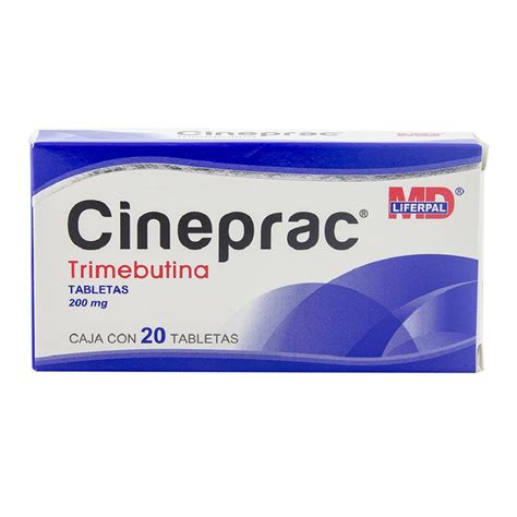 CINEPRAC 200MG. TAB. C/20 *LIF* - Grupo Farma Medical
