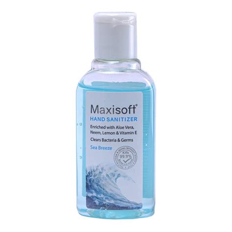 Maxisoft Hand Sanitizer (Gel) Sea Breeze | Effective Skin Cleanser ...