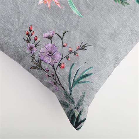 Buy Velour Embellished Cushion Cover - 40x40cm from Home Centre at just ...