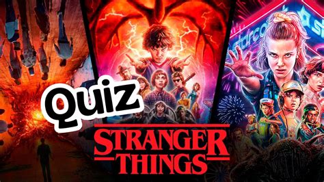 Quiz Stranger Things - Testes Precisos