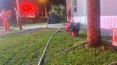 Firefighters rescue woman trapped in burning home in Marion County