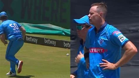 Jimmy Neesham's brilliant running catch ruled not out as ball slips ...